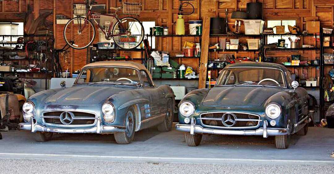 Very Rare Find Uncovered Mercedes Benz 300 Sl Gullwing And