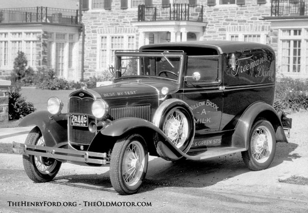 1931 Ford town car delivery #9